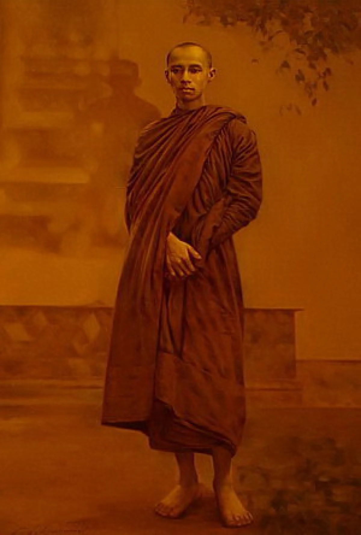 รวมภาพประวัติศาสตร์  "พระบรมฉายาลักษณ์ รัชกาลที่ ๕"  ครั้งทรงเสด็จออกผนวชเป็นพระภิกษุเมื่อปี ๒๔๑๖