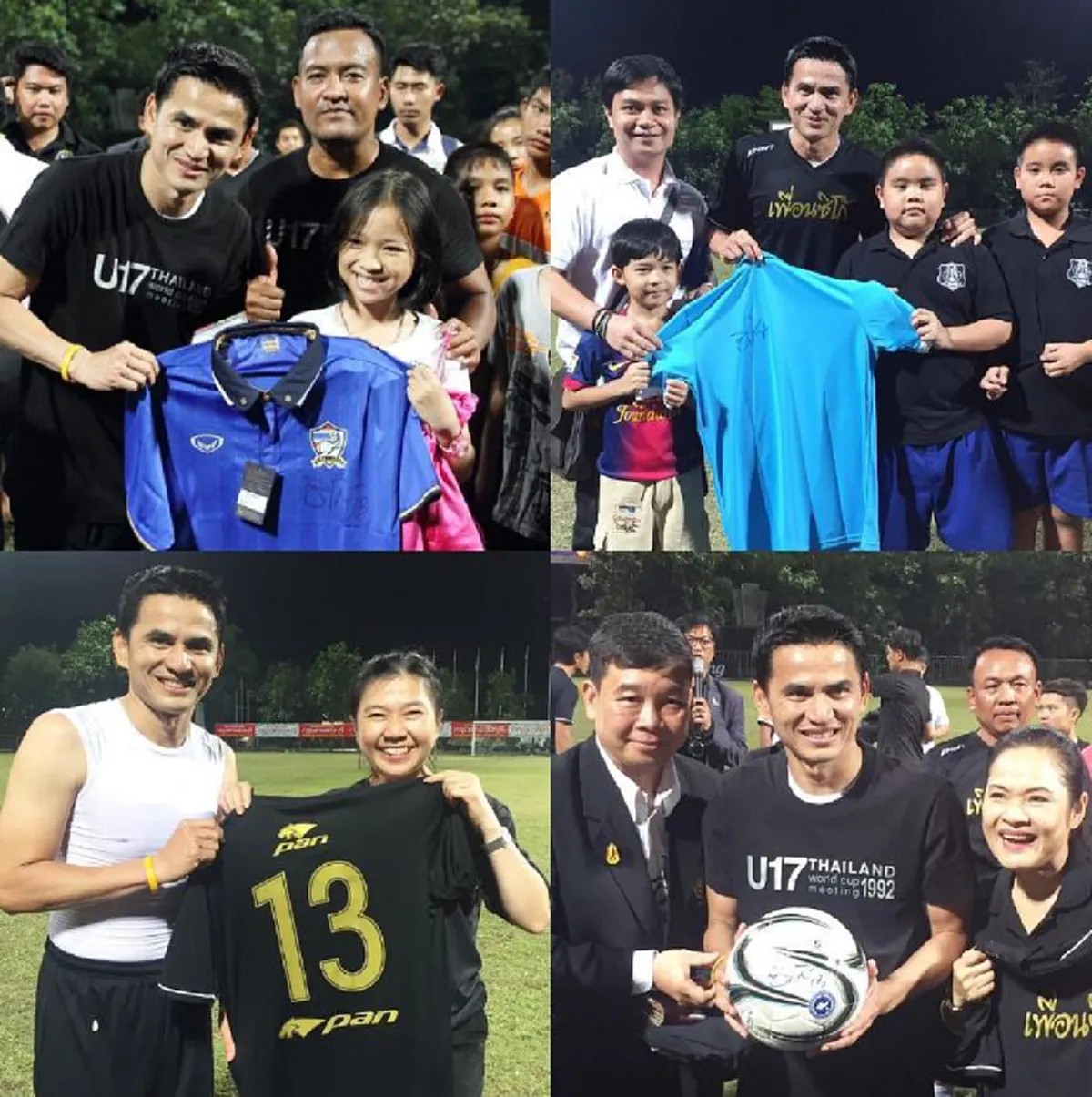 อายุเป็นเพียงตัวเลข ! "ซิโก้" กับเสื้อหมายเลข13อันคุ้นเคย ... พร้อมโชว์"ตีลังกา" ท่าดีใจในตำนาน  เเมตช์การกุศลซับน้ำตาชาวใต้ (ชมคลิป)