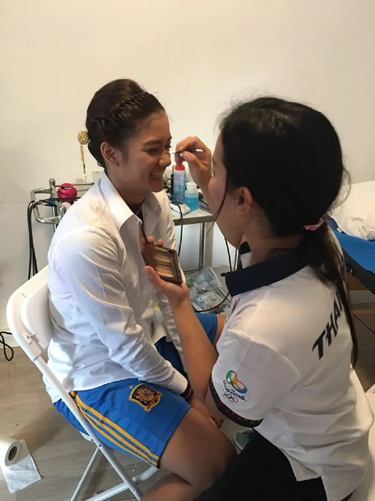 มาส่องเบื้องหลังความสวย !!! นักกีฬาไทย ลงสนามเปิด โอลิมปิกเกมส์  ...โอ้ โห้ ขยี้ตารัวๆ (ชมภาพ)