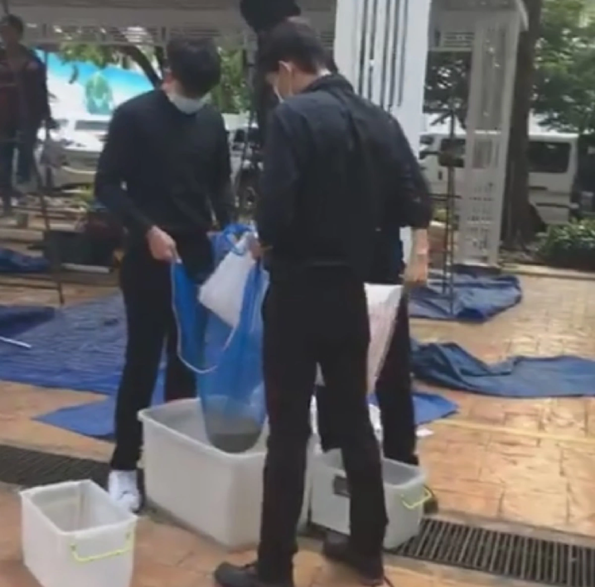 "ขวัญ อุษามณี-กบ ปภัสรา" นำทีมดาราเป็นจิตอาสาร่วมบรรจุห่อถุงข้าวพอเพียงที่ระลึกร่วมกับประชาชน ที่ทำเนียบรัฐบาล (มีคลิป)