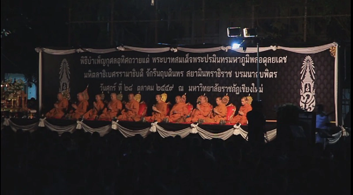 อลังการ ตราตรึงใจ!! ราชภัฏเชียงใหม่ พร้อมใจกันแปรอักษรเลข9 น้อมรำลึกในพระมหากรุณาธิคุณ ที่มีต่อชาวราชภัฏ ( มีภาพ )