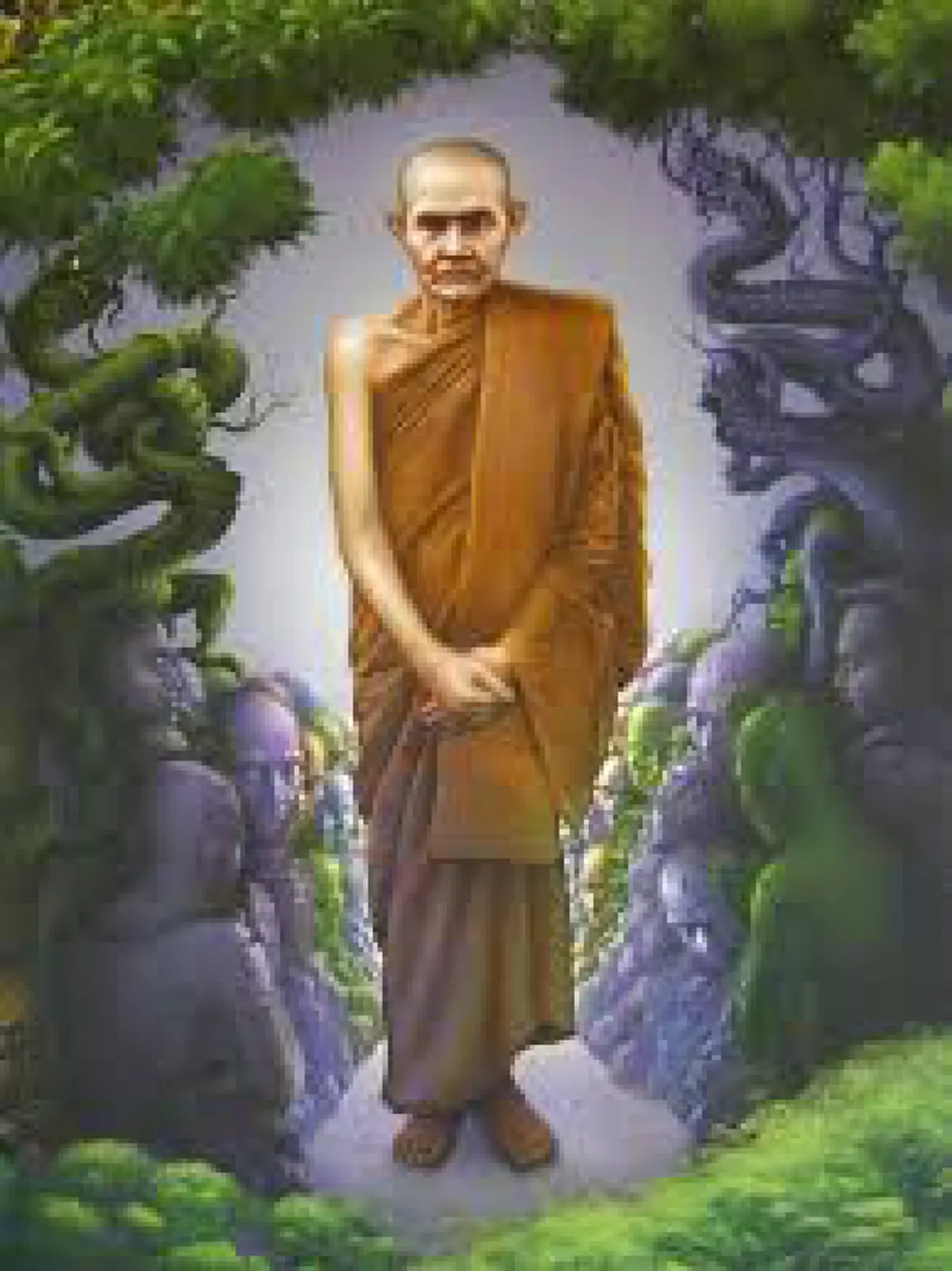 คาถายูงทอง สุดยอดคาถาป้องกันภัยอันตราย   ของหลวงปู่มั่น