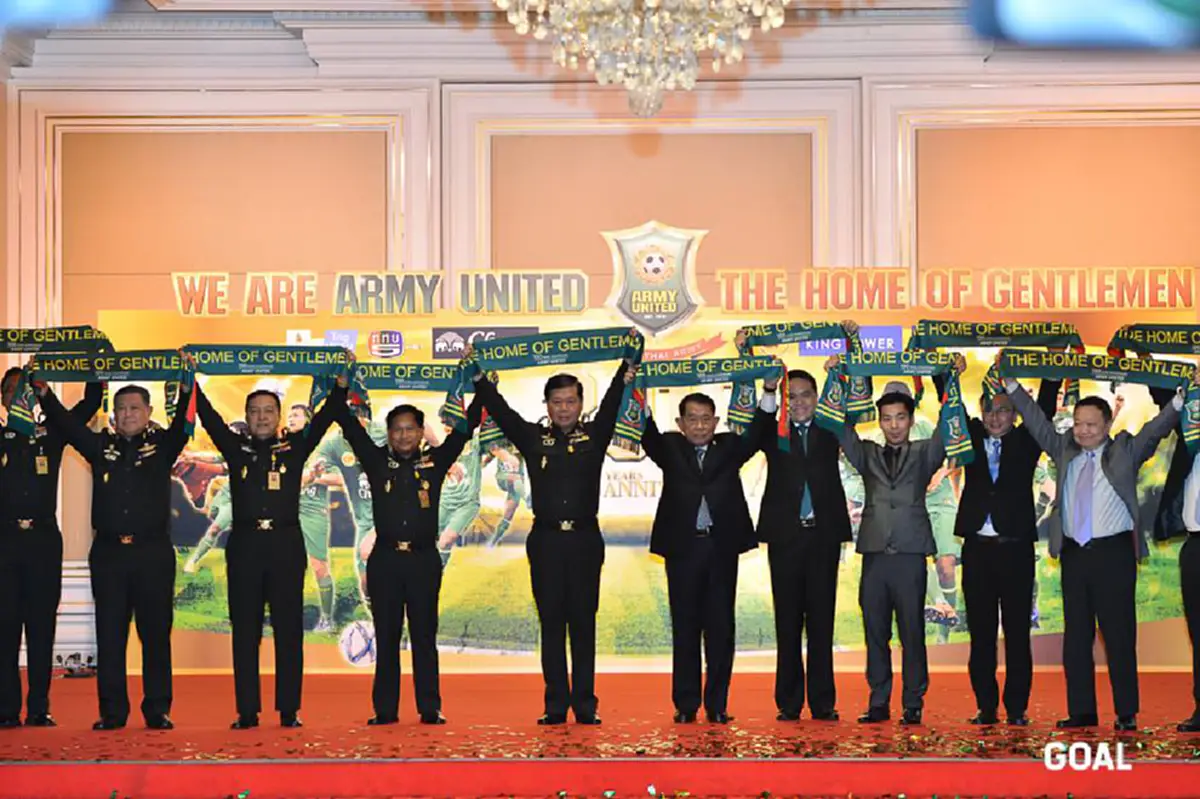 "อาร์มี่" เปิดตัวลุยไทยลีก ตั้งเป้าจบท็อป 5 ฉลองครบรอบ 100 ปี