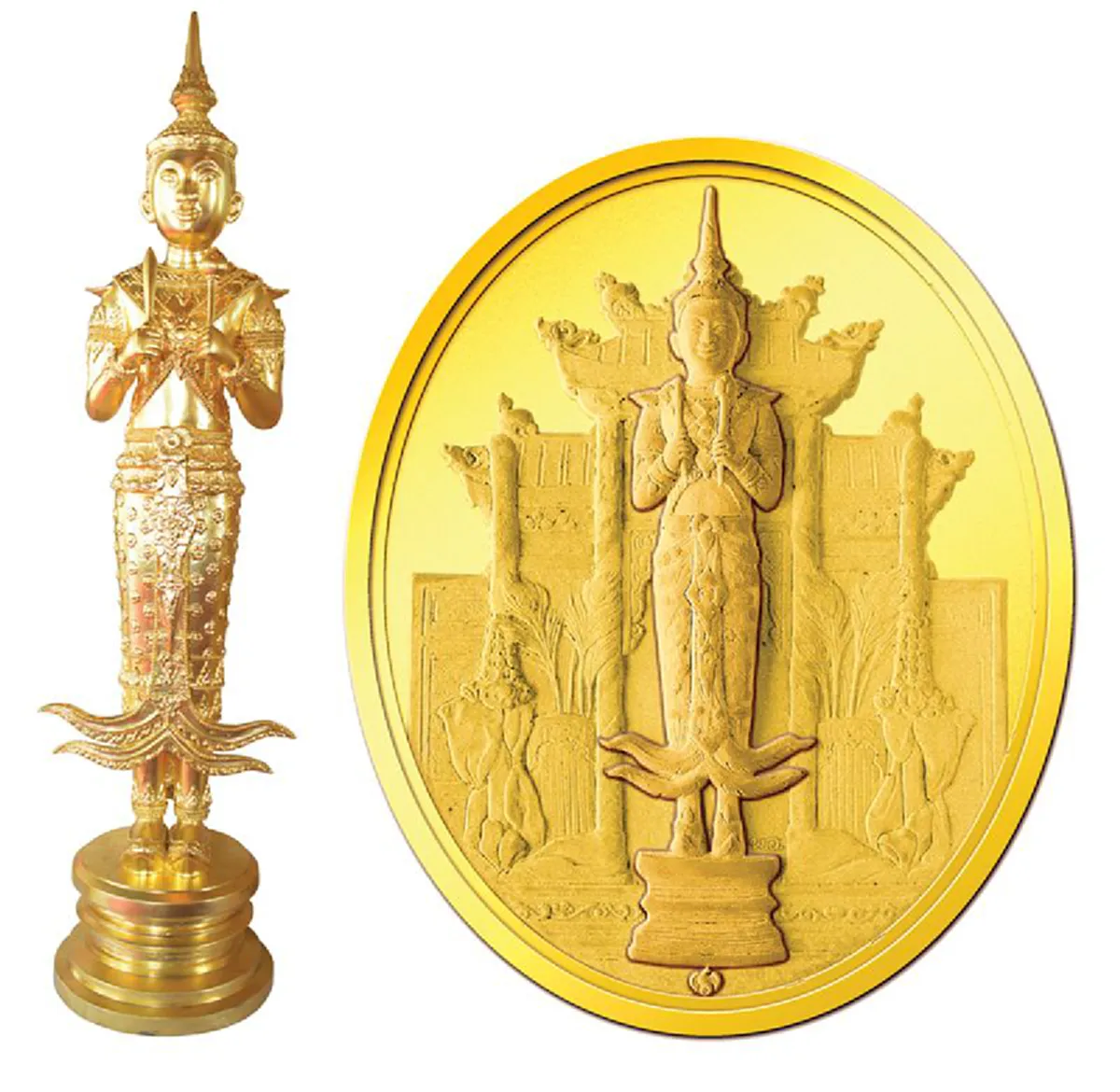 2เทพารักษ์ของชาติไทย พระสยามเทวาธิราช พระคลังมหาสมบัติ คุ้มครองชีวิต ขจัดความจน มอบความอุดมสมบูรณ์ ...ขออาราธนามหาเทพประทานพรปีใหม่แด่ทุกท่าน