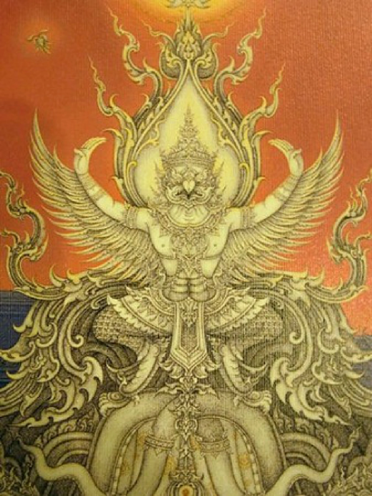 คำเตือนจากฟากฟ้า!! ... "พญาครุฑ" เตือนหลวงปู่ตื้อ "พรุ่งนี้สายฟ้าจะผ่าหน้ากุฏิ...อย่าให้ใครมาแถวนี้"!!
