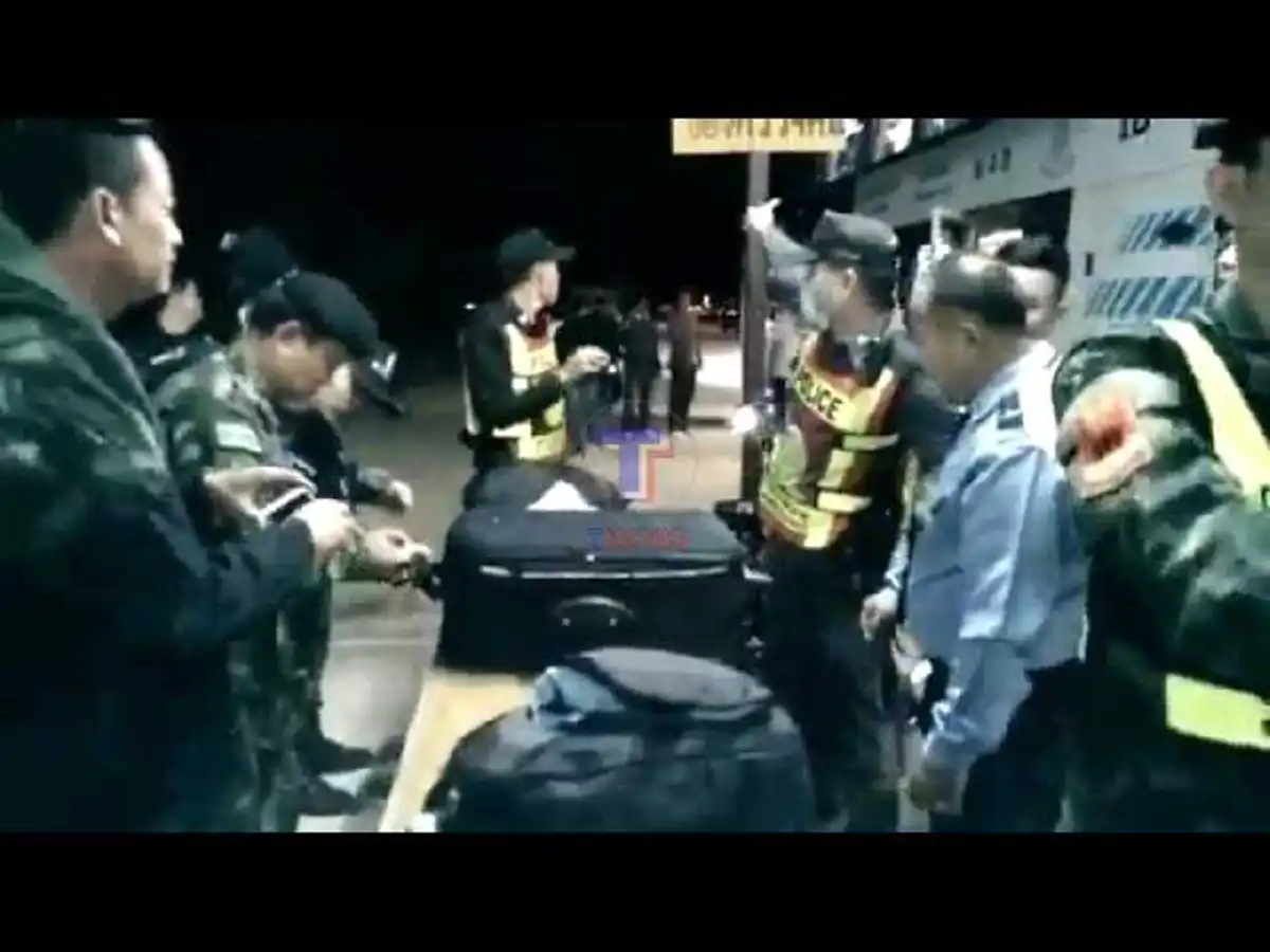 ผลงานชิ้นโบว์แดง!!!ทหาร ตร. ปกครอง สนธิกำลังตรวจยึดยาบ้าล็อตมหึมา 1,116,000 เม็ดมูลค่า 223 ล้านซุกรถทัวร์