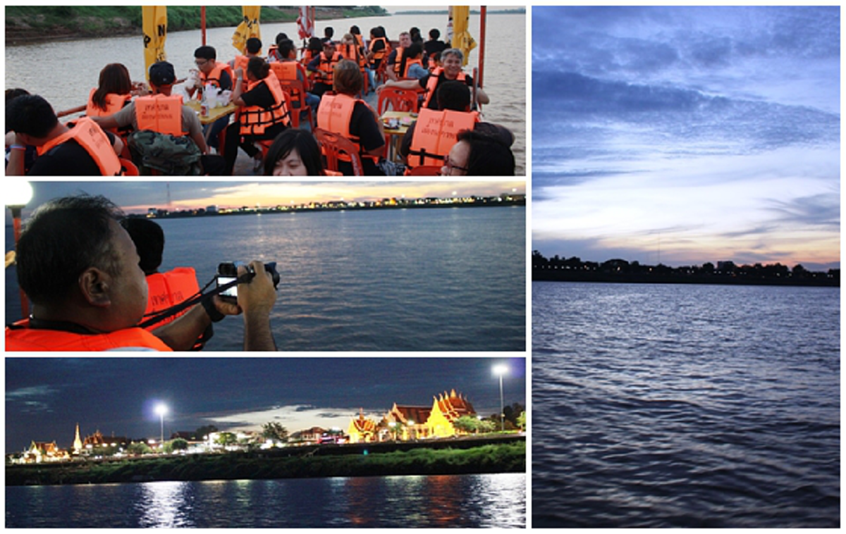 ไปล่องเรือชมวิวน้ำโขงกันเถ่อะ!!!ชมทิวทัศน์สองฝั่งโขงนครพนมโต้ลมหนาว!!ที่สำคัญถ้ารู้ราคาค่าบริการแล้วต้องบอกต่อ