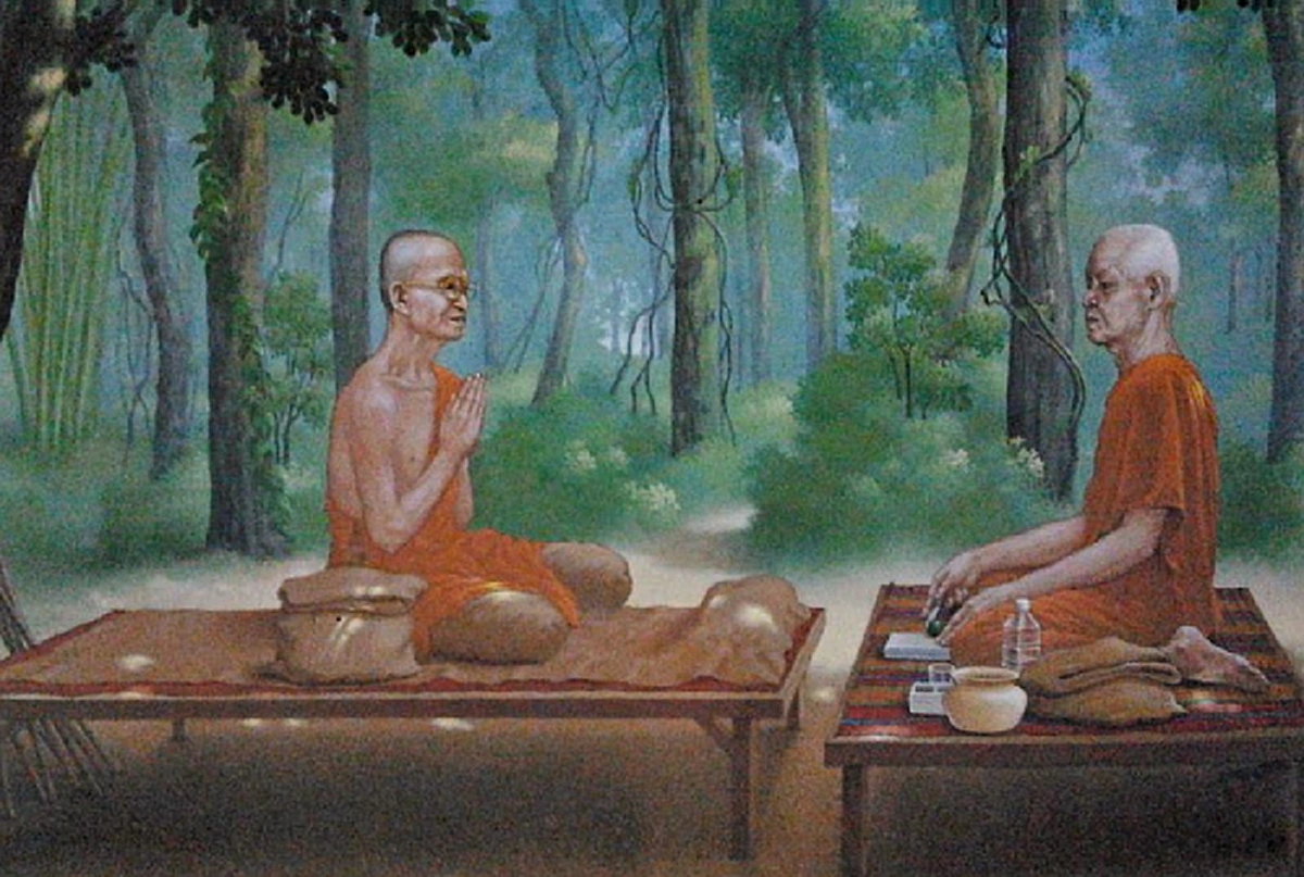 ลมหายใจสุดท้ายของหลวงปู่บุญจันทร์  รอคอยหลวงตามหาบัว