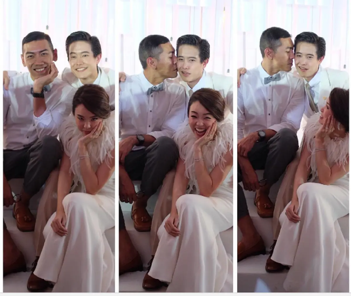 ฟินมั้ยหล่ะยู !!  ป๋อมแป๋มเทยเที่ยวไทย จัดไป 1 ดอก หอมแก้ม โบธนากรฟอดใหญ่ เล่นเอาเจ้าสาว ตาค้าง ก่อนเจ้าสาวจะอดกลั้นไม่ไหว ?? !! 