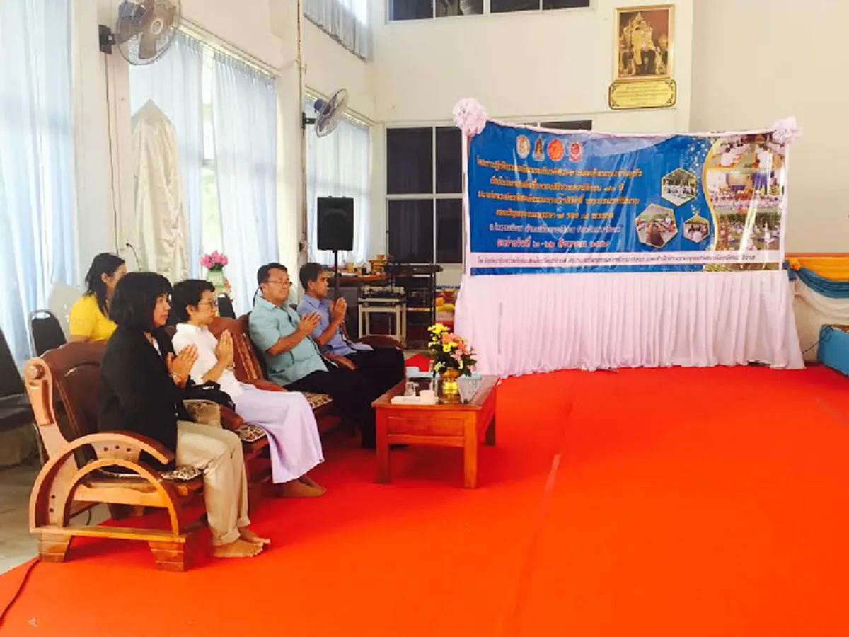 นราธิวาส จัดโครงการปฏิบัติธรรมเฉลิมพระเกียรติ ในหลวง ราชินี ต่อเนื่อง เป็น รุ่นที่ 3 