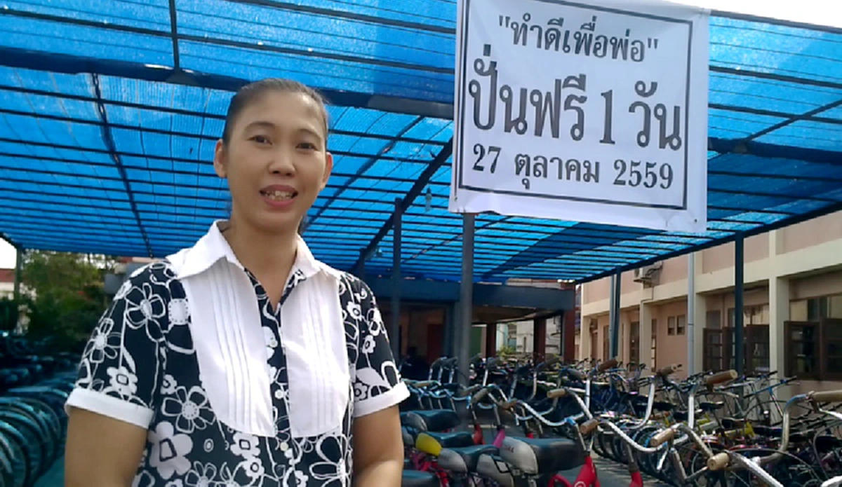 ทำดีเพื่อพ่อ!!ร้านค้าเมืองสุโขทัย พร้อมใจบริการฟรี ทั้งเย็นตาโฟ และเช่าจักรยานปั่นรอบเมือง ฟรี 1 วัน 