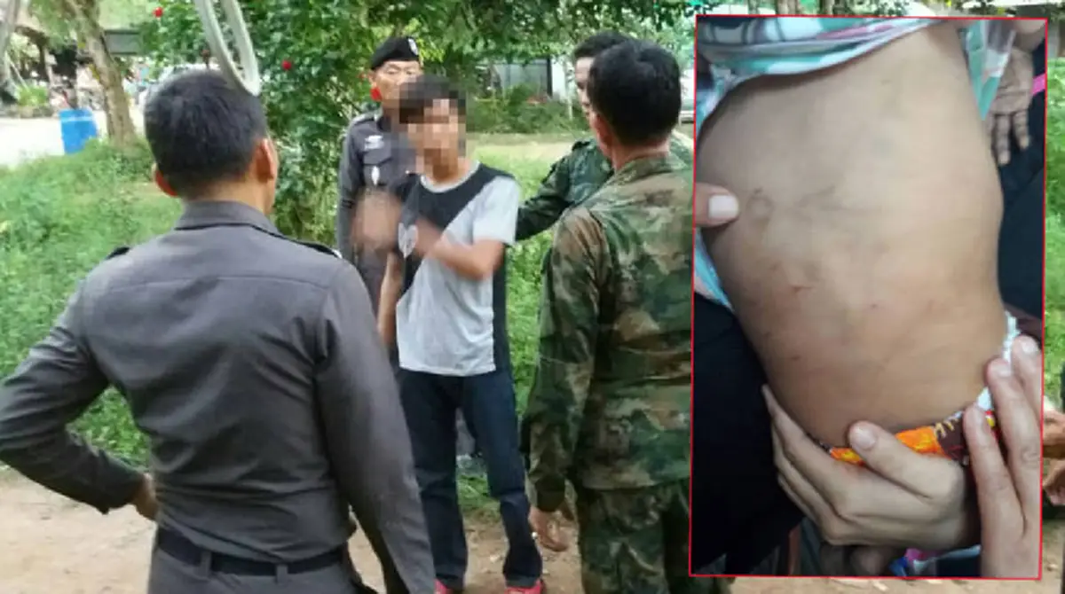 สุดทรามทั้งหญิง-ชาย!!! แม่วัย20 หลงผัวใหม่ ปล่อยเฆี่ยนลูก2 ขวบ แถมบุหรี่จี้-ปล่อยอดข้าว...โดยตัวนอนกอดผัวสบายใจเฉิบ...