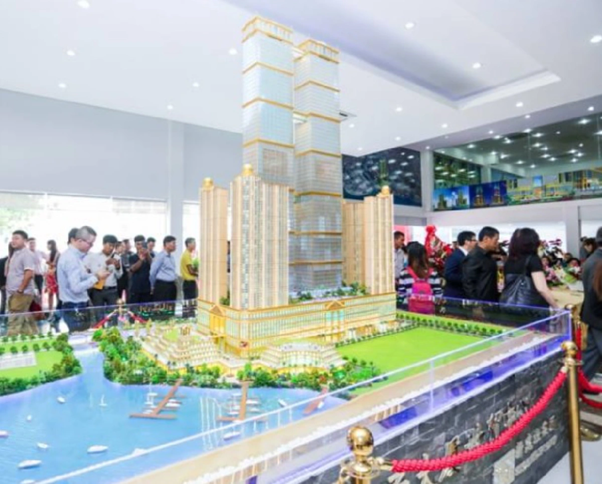 ฮือฮาโลกทึ่ง!!! "เขมร" 1 ใน 10 ปท.ยากจนสุดในเอเซีย เตรียมเนรมิตตึกแฝดสูงสุดโลก  งานนี้แค่เห็นโมเดลถึงกับอึ้งตาค้าง (มีคลิป)