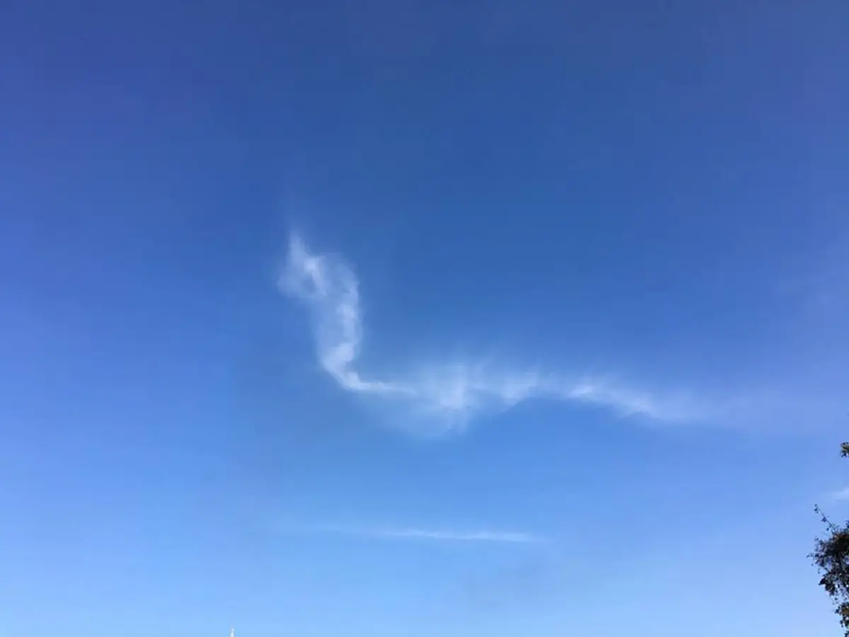 อัศจรรย์ !!! ปรากฎการณ์เมฆคล้ายรูปพญานาค ในงานประชุมเพลิงศพหลวงปู่สมศรี อาจาโร ภูปุย เจ้าอาวาสวัดศรีสว่างอารมณ์  13 มค. 61(มีคลิป)