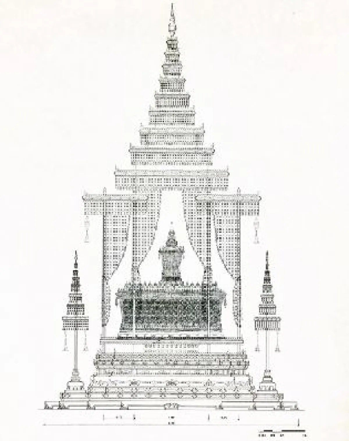 สมพระเกียรติ..... ควรคู่พระอิสริยยศในหลวงร.9 พระจิตกาธานที่ใหญ่ที่สุดในปวศ.ในงานพระราชพิธีถวายพระเพลิงพระบรมศพ