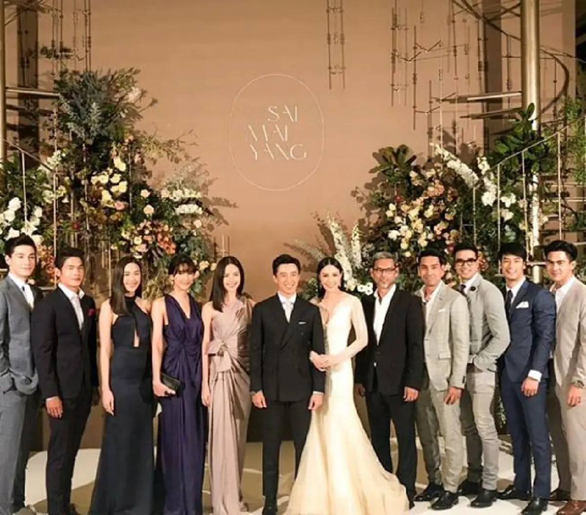 บรรยากาศงานแต่ง