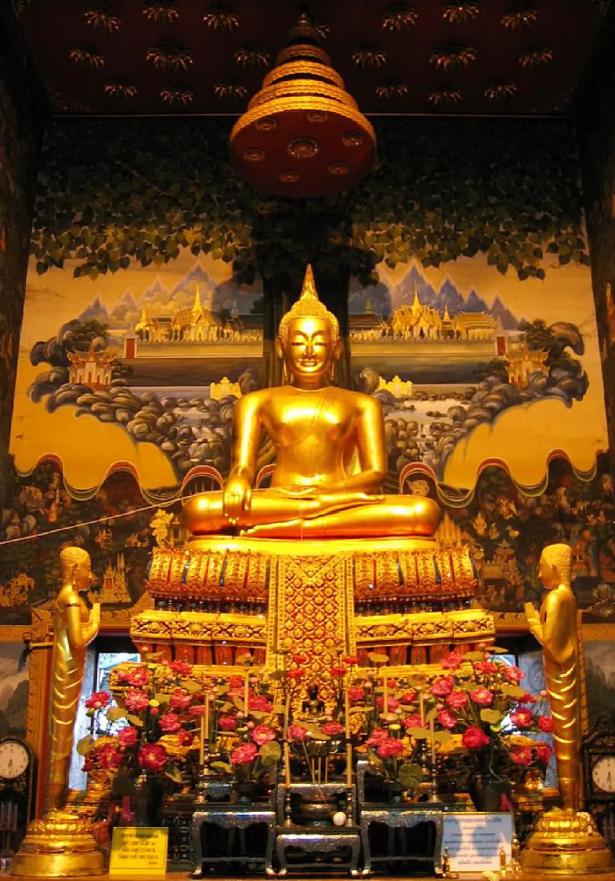 พระพุทธรูป ในวัดไร่ขิง