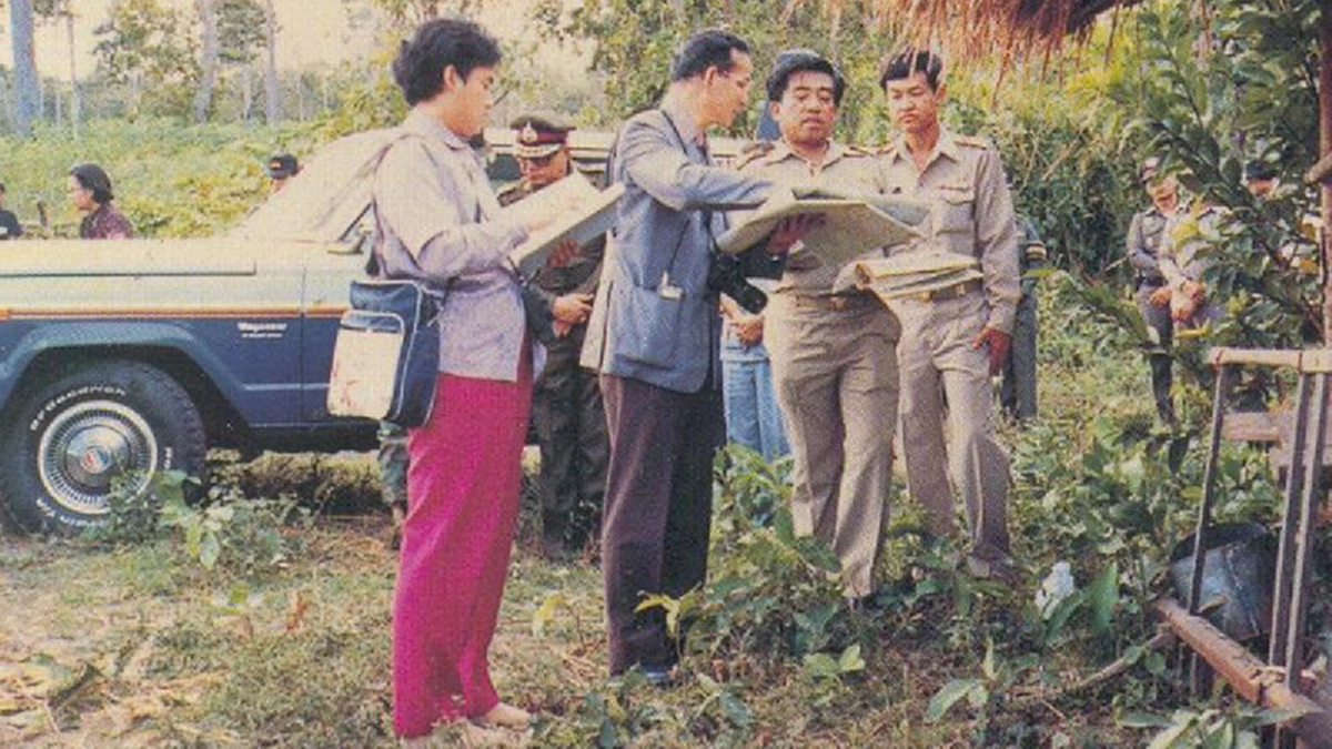 หมู่บ้านนี้ไม่ได้อยู่ในแผนการเสด็จฯ ของในหลวง ร.๙ แต่การนำทางของเนวิเกเตอร์จำเป็นก็สร้างประโยชน์ให้แก่ชาวบ้านโชคถึงสองชั้น #สานต่อทีพ่อทำ