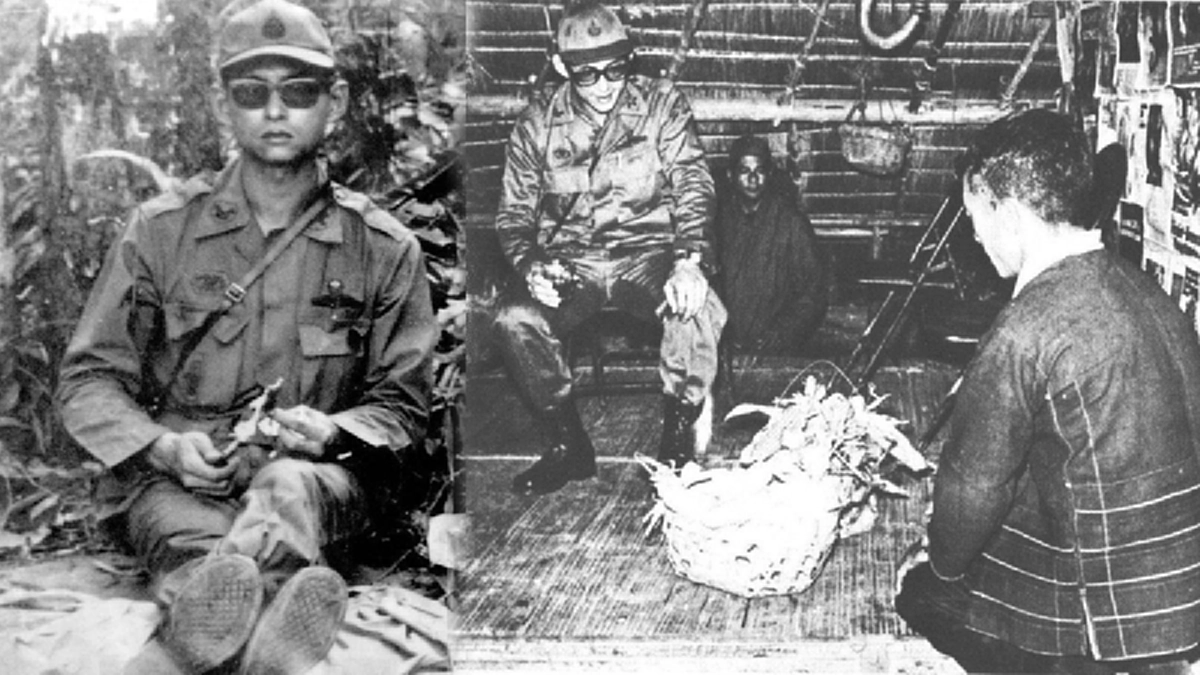 ภาพหายาก... เป็นบุญตาที่ได้เห็นและทราบว่า ในหลวงทรงอมอะไรบางอย่างในพระโอษฐ์ตลอดการเดินทางเสด็จประพาสไปตามป่าเขาไกลๆ!!!