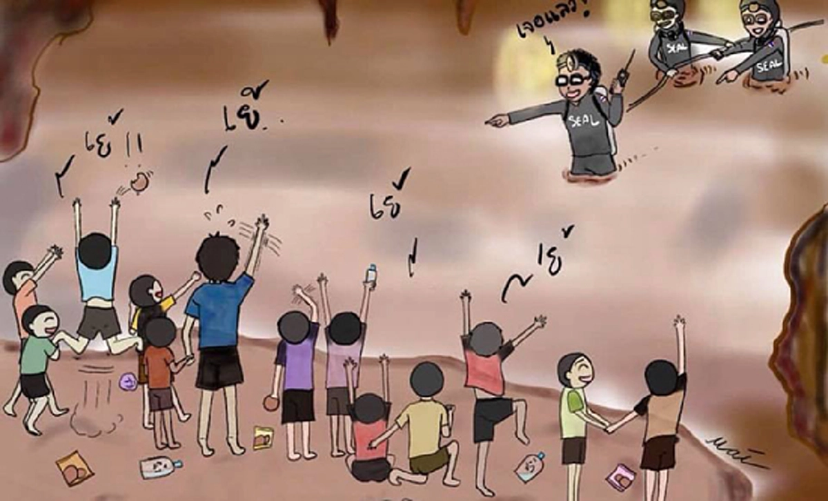 *ฝากความรักและคิดถึง!!! เปิดข้อความฉบับแรก "ทีมหมูป่า" และ "พ่อแม่" ที่ส่งถึงกัน หลังติดใน #ถ้ำหลวง!!! (รายละเอียด)