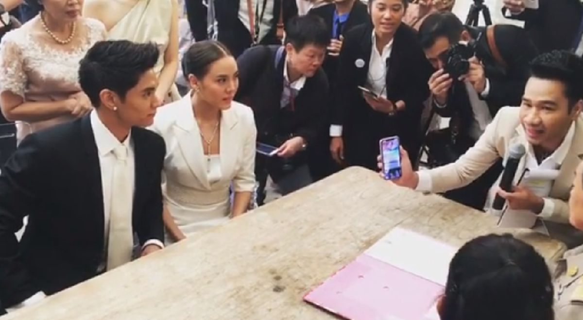 ส่องบรรยากาศ งานเเต่ง เจนี่-มิกกี้ แก๊งนางฟ้าร่วมยินดีแต่มาไม่ครบ