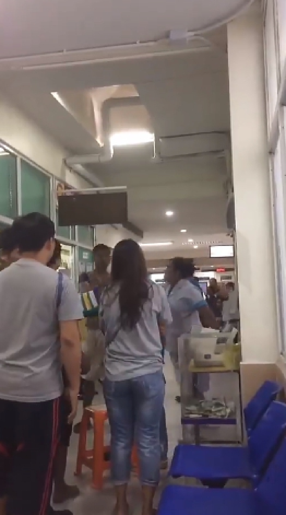 หนุ่มหัวร้อน ไม่พอใจพยาบาล