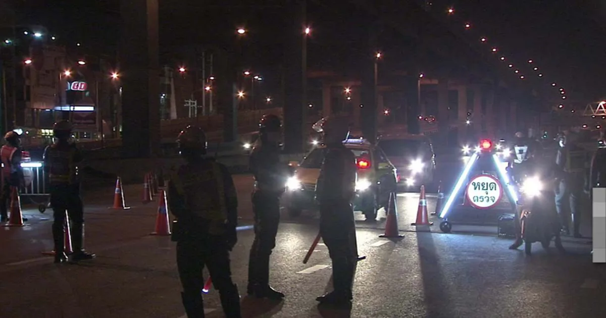 เปิดตัวเลข 2วันเมาไม่ขับ ช่วงปีใหม่ จับดำเนินคดีไปแล้ว 25,826 คน!