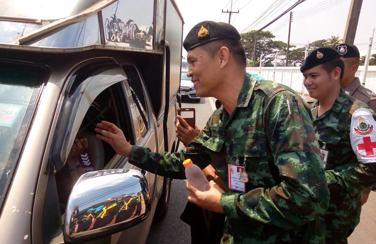 "มาตรการลดอุบัติเหตุเทศกาลสงกรานต์" ดื่มไม่ขับ 4 วัน "คสช."ยึดรถแล้ว 7,067 คัน