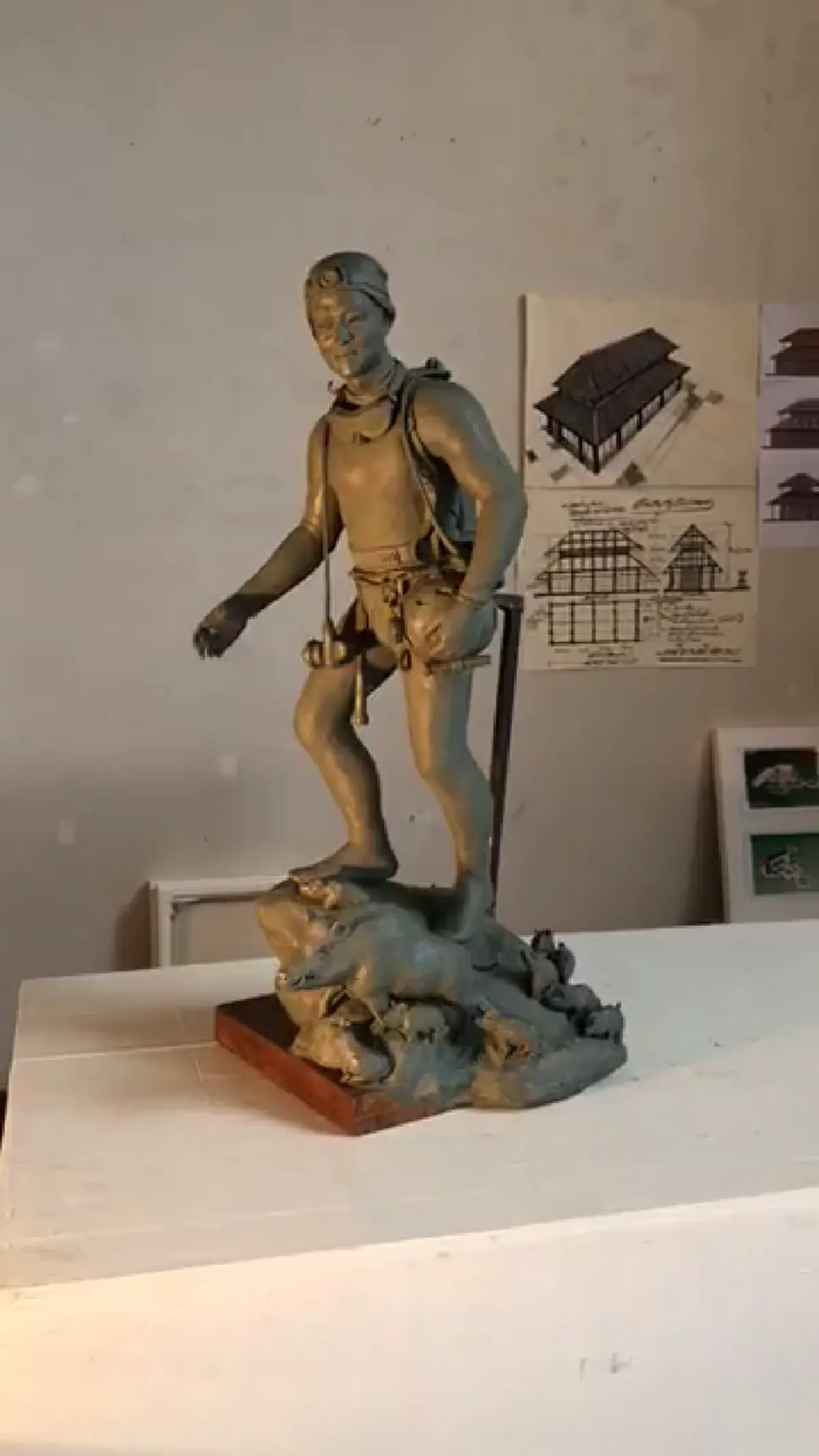 ราวกับมีชีวิต รูปปั้น "จ่าแซม+13หมูป่า" เสร็จสมบูรณ์แล้ว "อ.เฉลิมชัย" เล่าประทับใจยกเป็นประติมากรรมระดับโลก