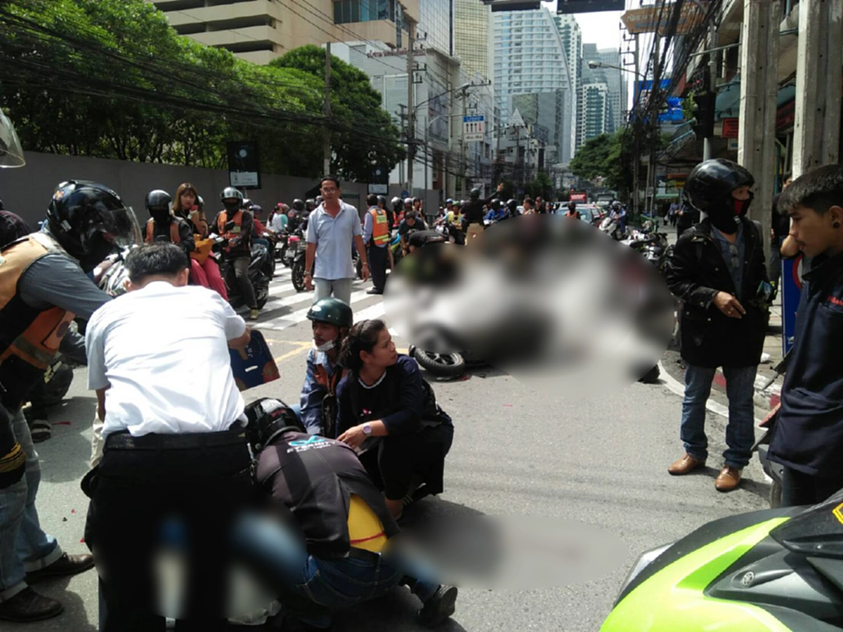 เจอตัว สาวขับเก๋งชนสนั่น 6 คันรวดกลางอโศก เปิดใจเล่าเหตุผลทำวูบ (คลิป)