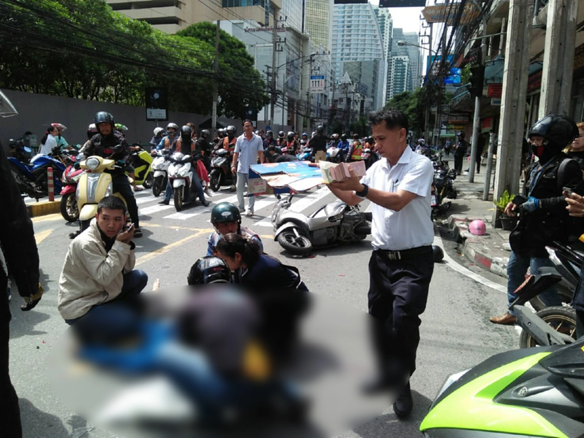 เจอตัว สาวขับเก๋งชนสนั่น 6 คันรวดกลางอโศก เปิดใจเล่าเหตุผลทำวูบ (คลิป)