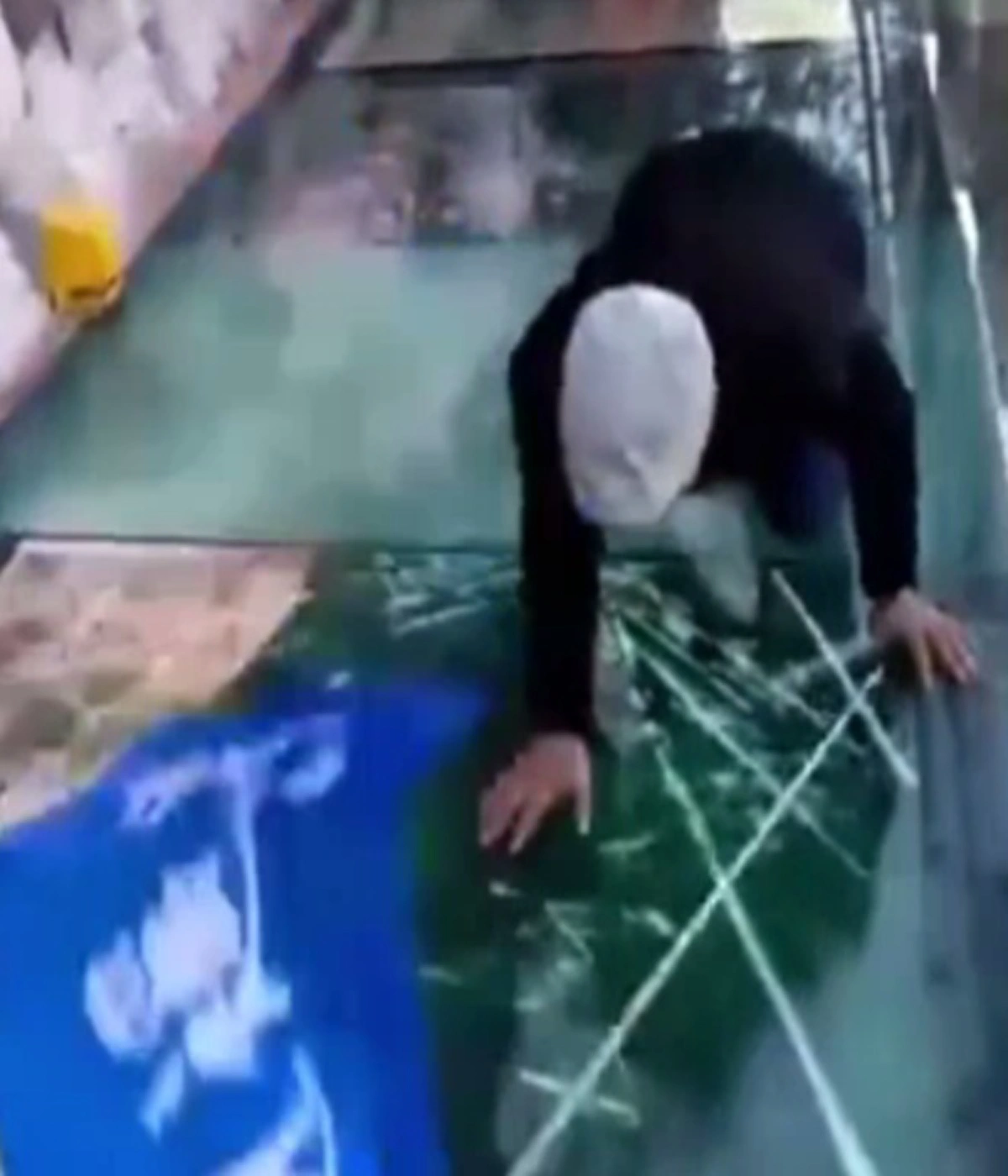 คนแห่ดูเป็นล้าน!!! วิจารณ์สนั่นโซเชียล ไกด์หนุ่มพาลูกทัวร์ชมวิวสะพานริมหน้าผา ก่อนเหยียบพื้นกระจกร้าวแตก ทำเอาหัวใจแทบวาย (คลิป)