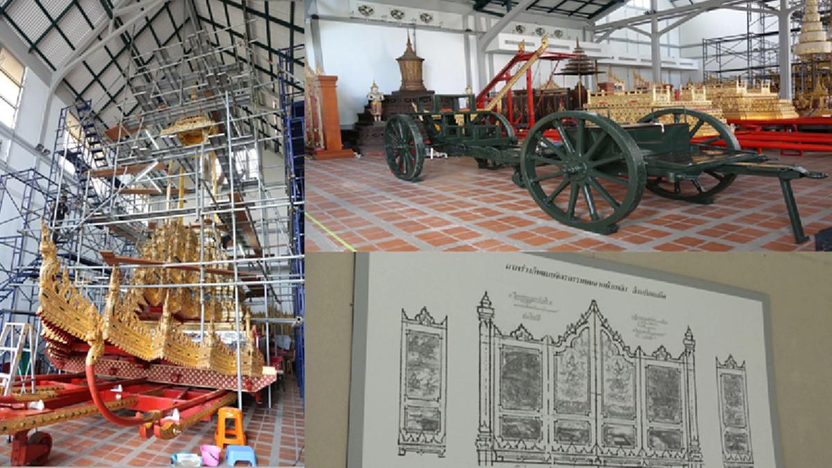 กรมศิลปากรแจ้ง!!! ความคืบหน้าพระเมรุมาศฯแล้วเสร็จกว่า ๔๓ % พร้อมเพิ่มเติมประติมากรรมประดับฯอีก ๒ ชิ้น คือ พระพิฆเนศ และสุนัขทรงเลี้ยงโจโฉ