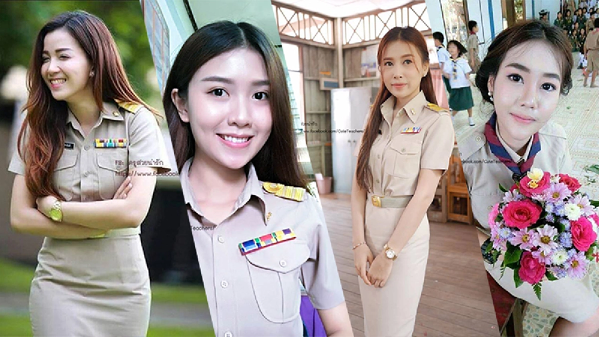 แชร์สนั่นโซเชียล! ต้อนรับ "วันครู" ปี 2561 กับ 20 ภาพ ครูสาวสุดน่ารัก