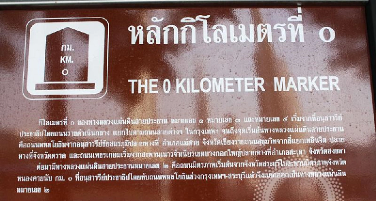 อยู่ใกล้แค่นี้เอง!! เคยสงสัยไหม..."หลักกิโลเมตรที่ ๐ ของประเทศไทย" อยู่ที่ไหน..??!! ทางหลวงแผ่นดินสายประธาน..สู่ ๔ ภาคในประเทศไทย (คลิป)!!