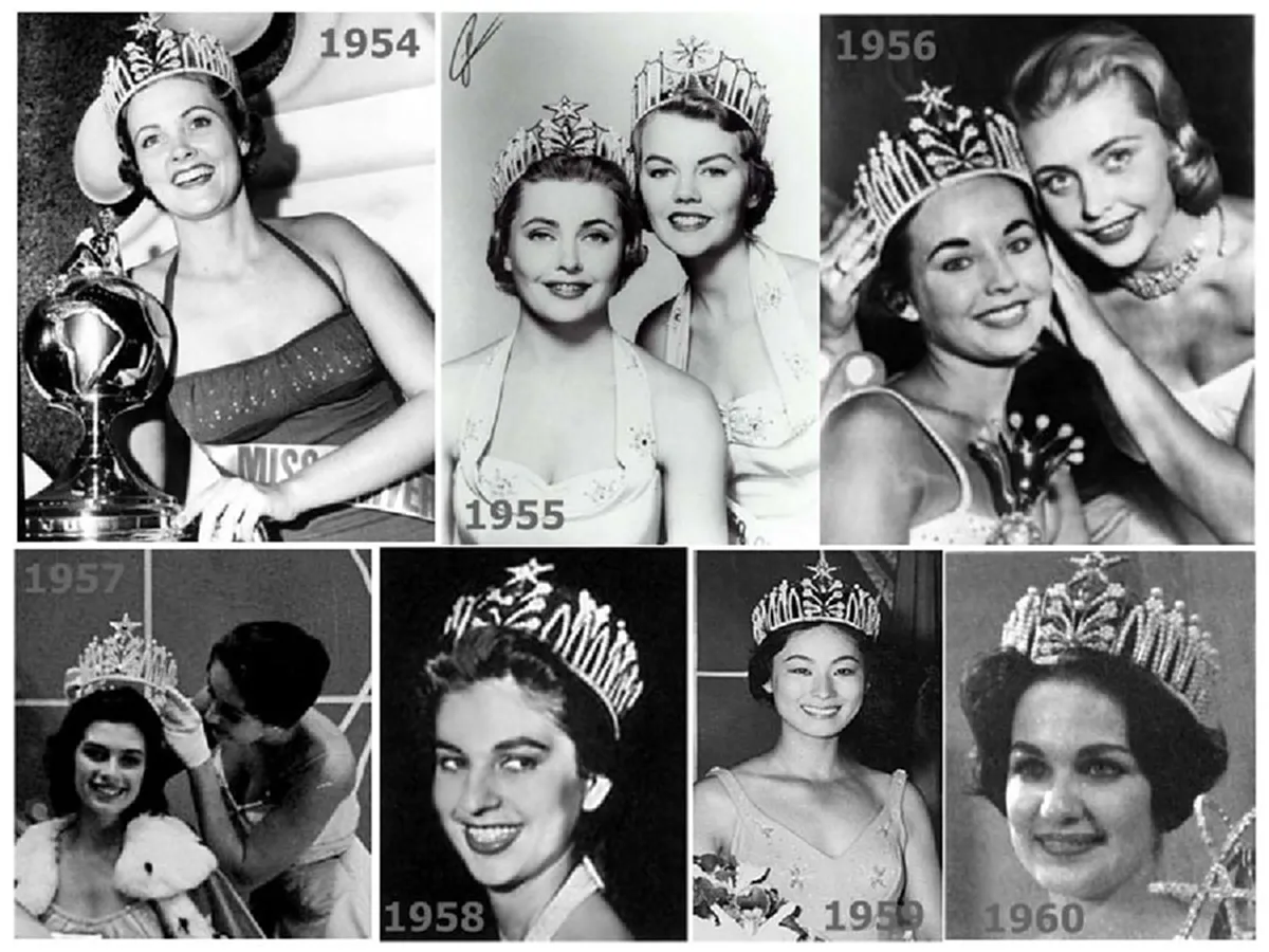 ส่องความงามอันล้ำค่า!!  มงกุฎ ทั้ง 9 แบบ บนเวที " Miss Universe " กับประวัติที่ไม่ธรรมดาของ " มงกุฎมิกิโมโต " ในปีนี้ !!