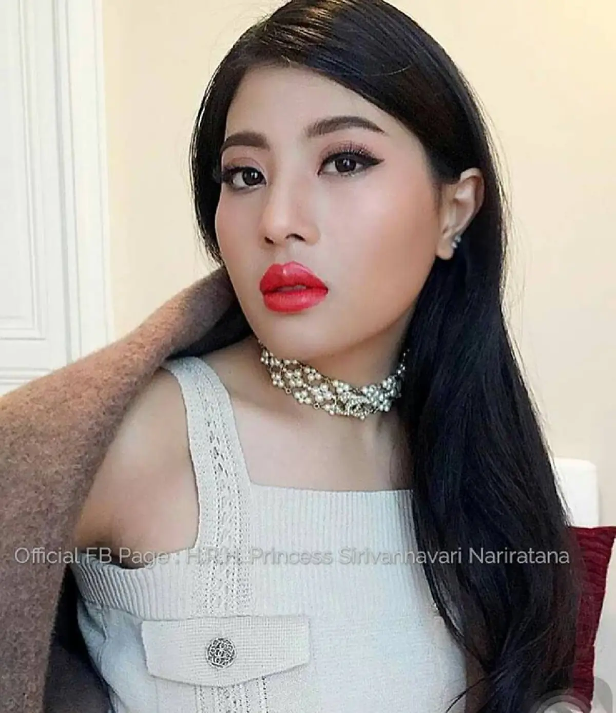 เป็นเกียรติอย่างสูง "พระเจ้าหลานเธอพระองค์เจ้าสิริวัณณวรีนารีรัตน์" ประทาน ส.ค.ส. ปี 2561 แก่นางเอกสาว "แต้ว ณฐพร"