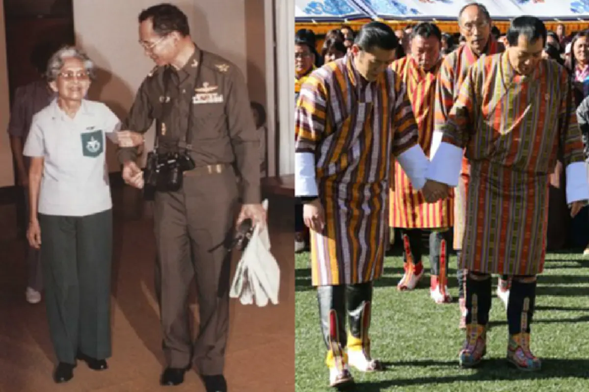 ดั่งเห็นพ่อหลวงทรงงานอีกครั้ง!! รวมภาพประทับใจ ในหลวง ร.9 ราชันผู้ยิ่งใหญ่ แบบอย่างของ กษัตริย์จิกมี แห่งภูฏาน !! ทรงงานหนักเพื่อราษฎร