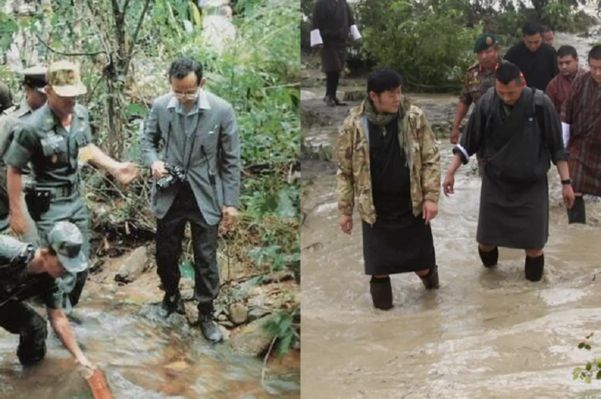 ทรงเป็นแรงบันดาลใจ !?!?   เปิดภาพ "สมเด็จพระราชาธิบดีจิกมี" เดินตามรอย "ในหลวงรัชกาลที่๙  ... "พระองค์ท่านทรงเป็นสุดยอดพระมหากษัตริย์"
