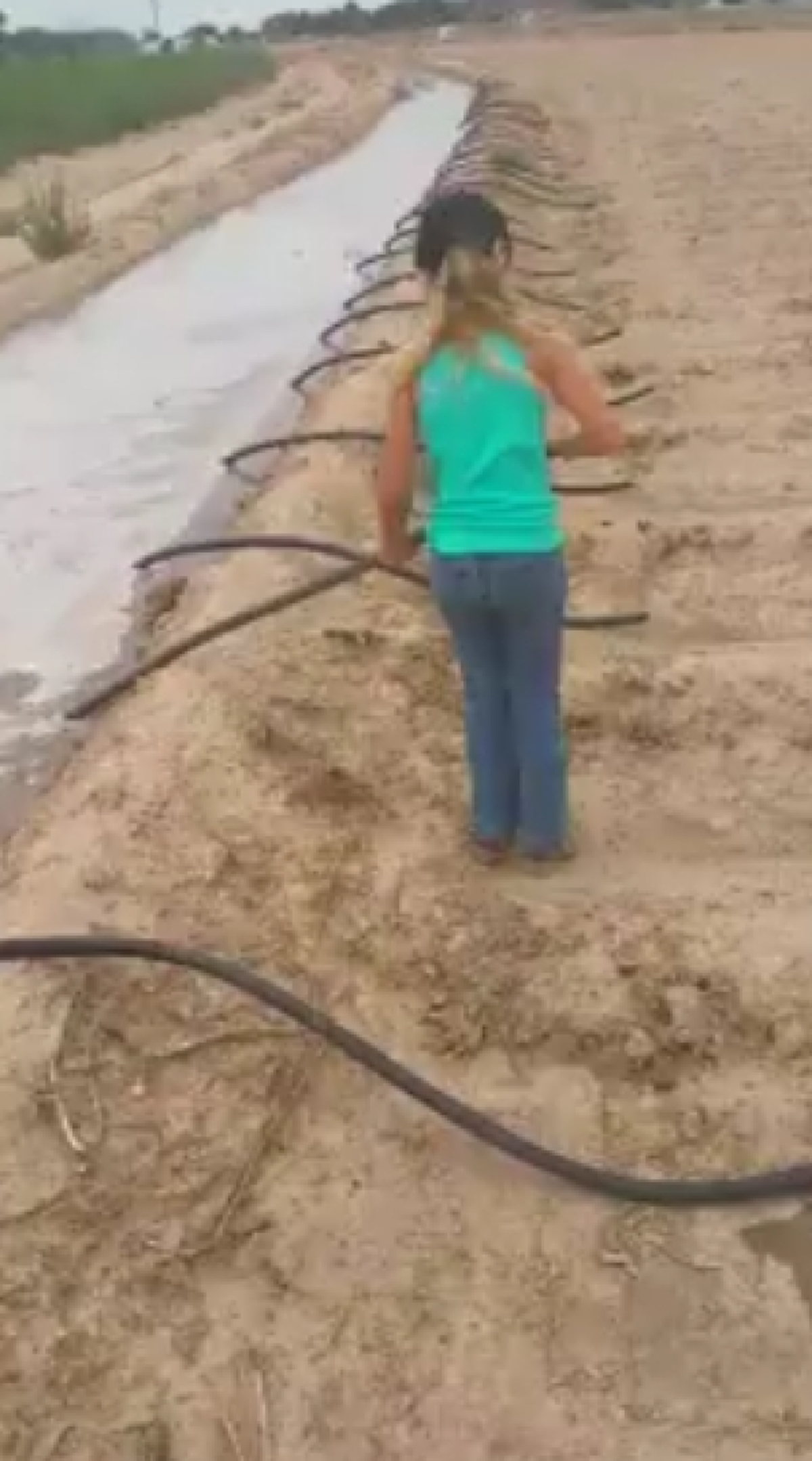 ไอเดียบรรเจิด!! สาวน้อยช่วยคุณพ่อ เอาน้ำเข้าไร่ด้วยวิธีที่ไม่คาดคิด แถมลดค่าใช้จ่ายได้อย่างน่าเหลือเชื่อ!? (ชมคลิป)