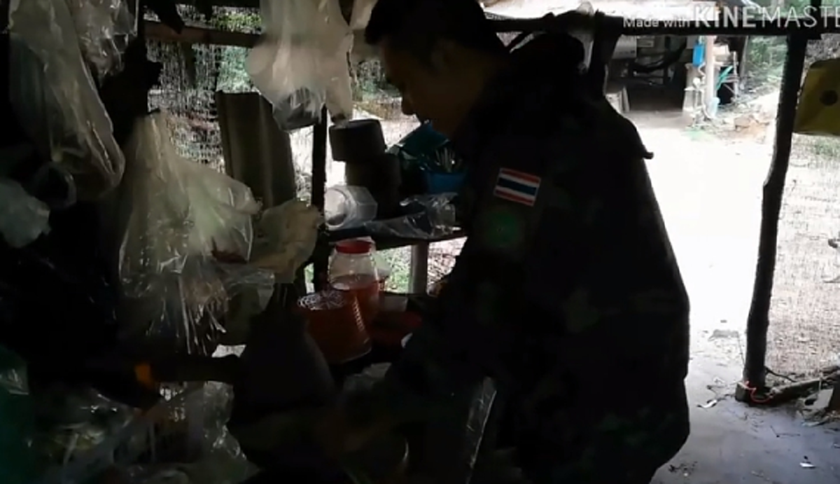 เขาทำยังไงกัน? เผยคลิป "ทหารชายแดน" บอกรักแม่ (คลิป)