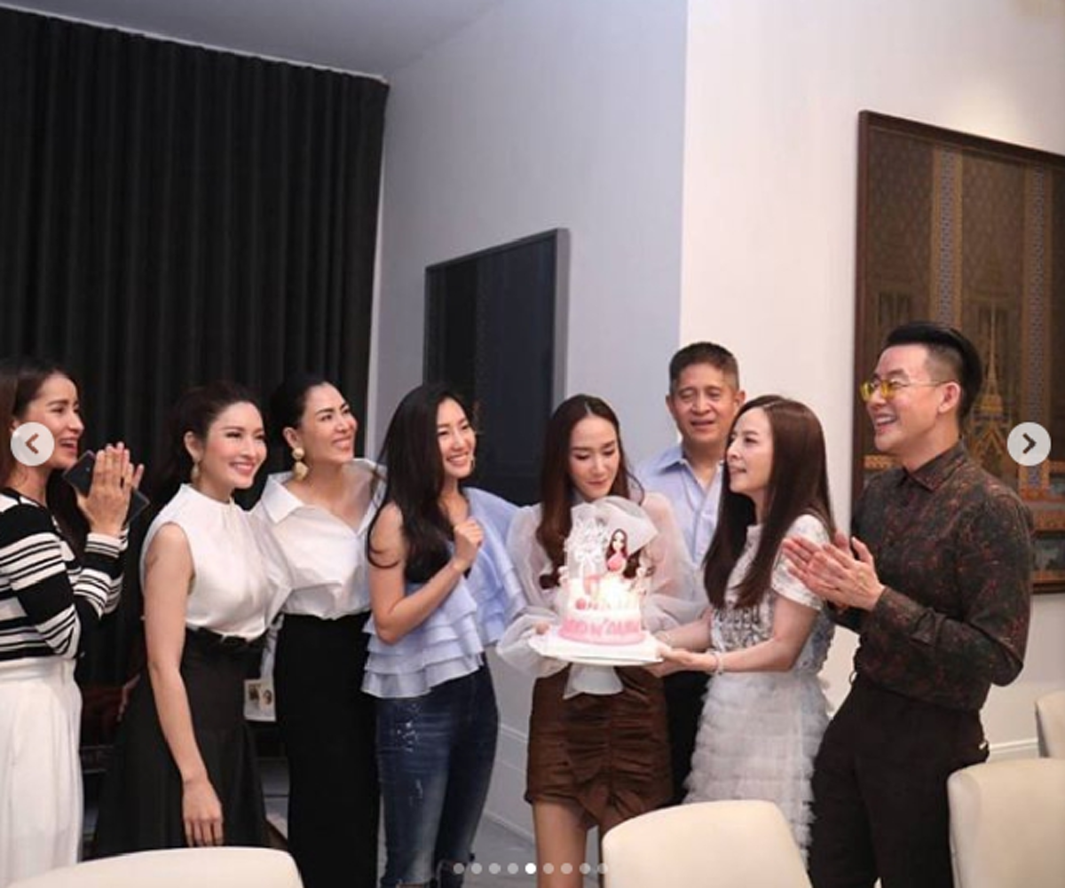4 นางเอกตัวแม่ แอน นุ่น เชอรี่ แอฟ รวมตัวเซอร์ไพรส์วันเกิด อั้ม พัชราภา