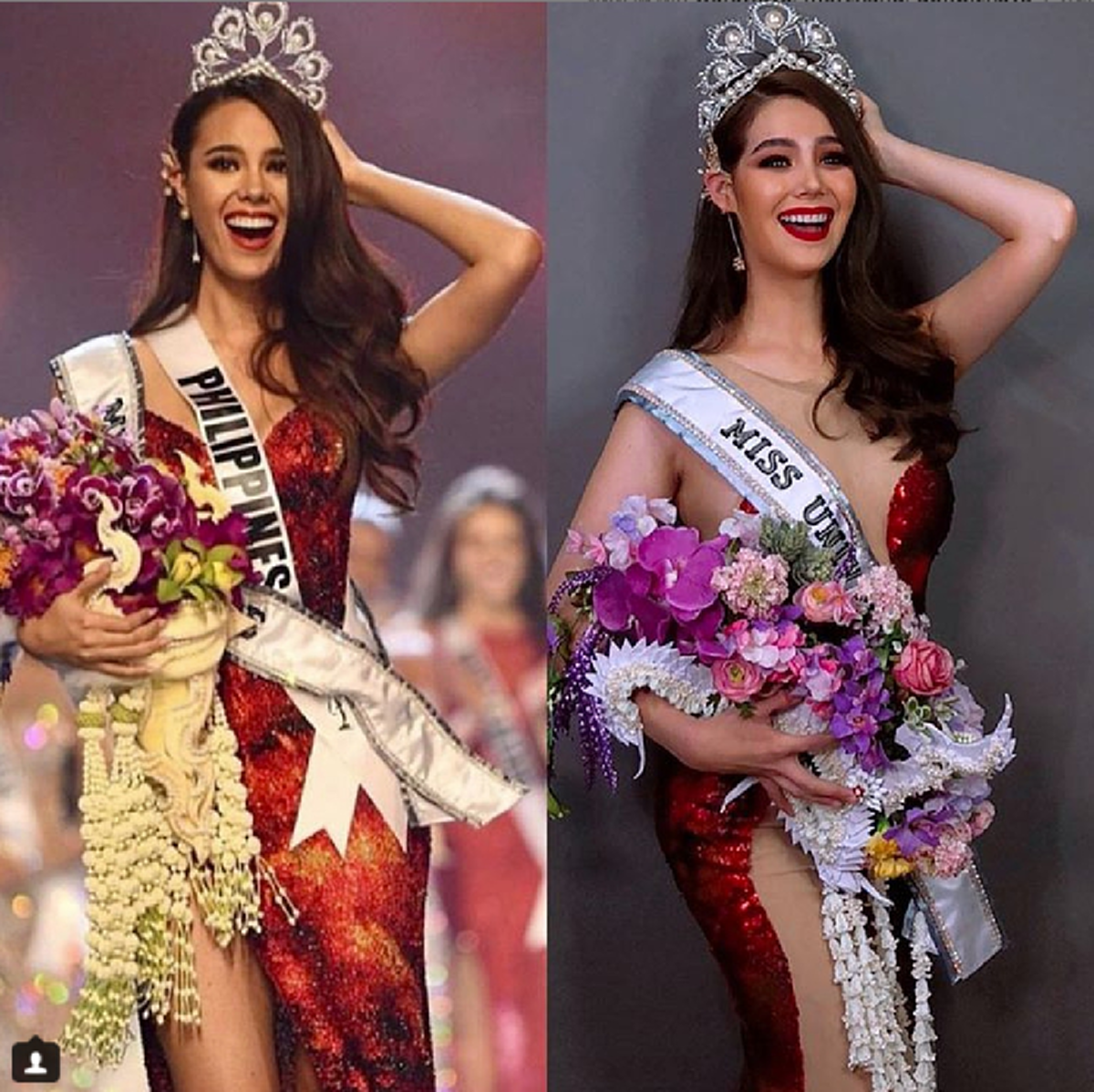 น้องฉัตร แปลงแต่งหน้า ดารัณ TheFace แบบ แคทรีโอน่า เกรย์ มิสยูนิเวิร์ส 2018