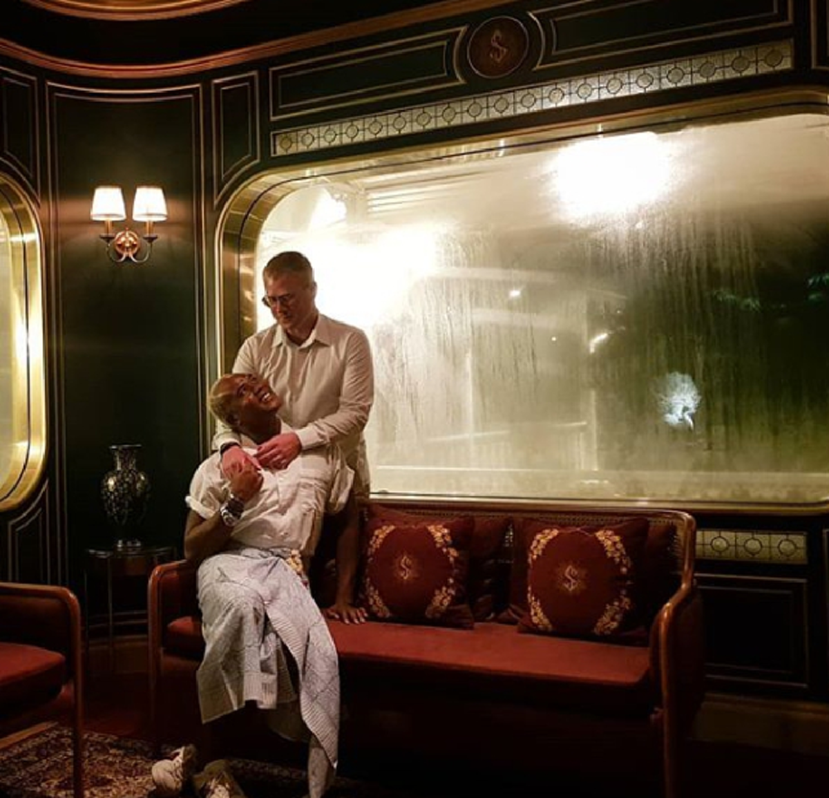 รัศมีแข กับสามีฝรั่ง