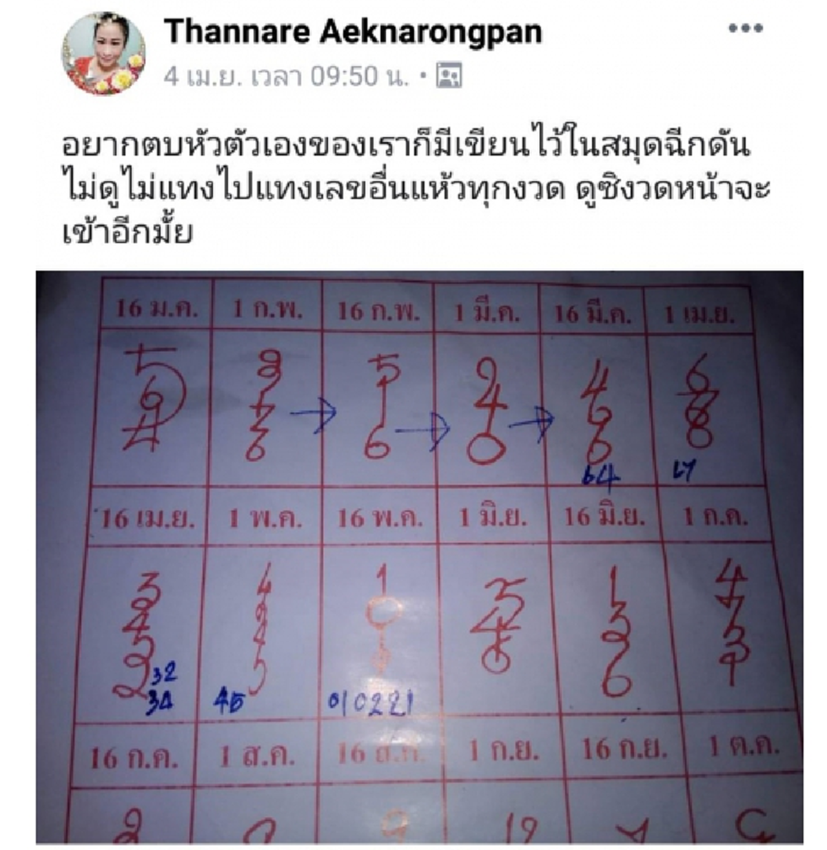 เลขเด็ดปฏิทินจีน งวด 16 เม.ย.