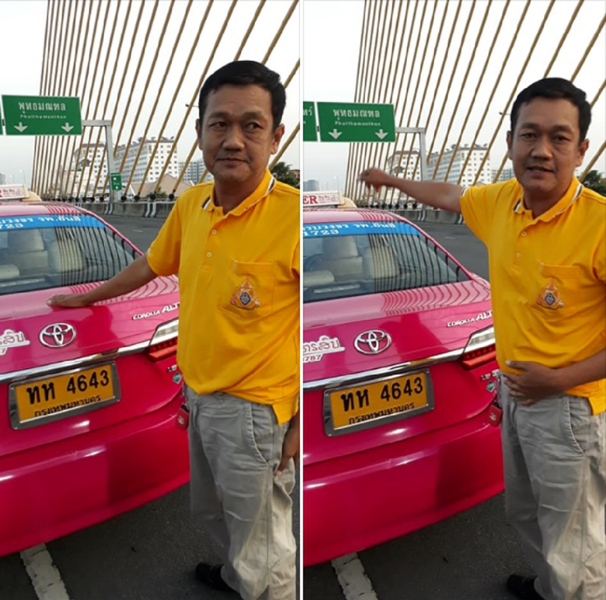 แท็กซี่ใจดี ช่วยขับนำทางรถจะไปรพ.ศิริราชแต่เลี้ยวผิดเลนไปโผล่สีลม