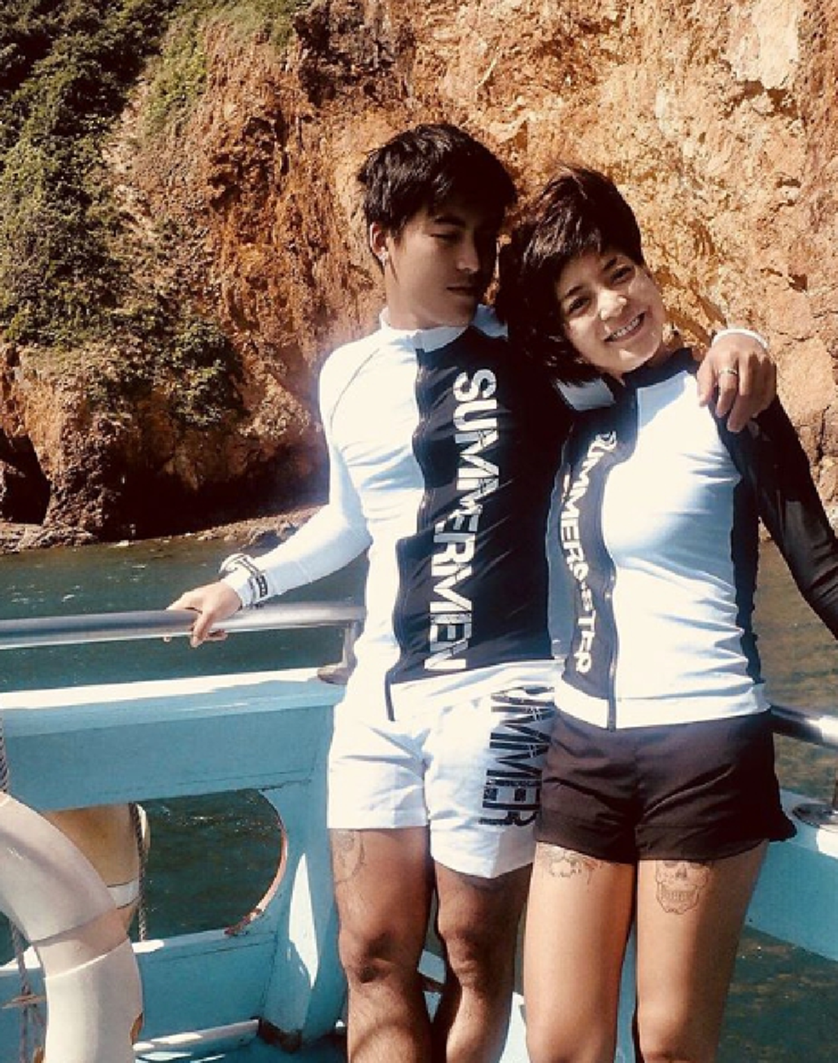 สายป่าน ควงสามี วุฒิ นันทวุฒิ สวีทหวาน ชาวเน็ตแซวแต่งงานแล้วสวีทได้