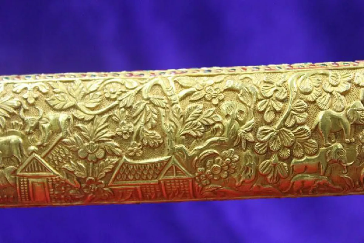 สวยงามแต่แฝงไปด้วยความศักดิ์สิทธิ์!! "พระแสงราชศัสตรา" ประจำจ.พิษณุโลก ที่พระพุทธเจ้าหลวง พระราชทาน เมื่อ ร.ศ.๑๒๐ ล้ำค่าเหนือกาลเวลาที่สุด!!