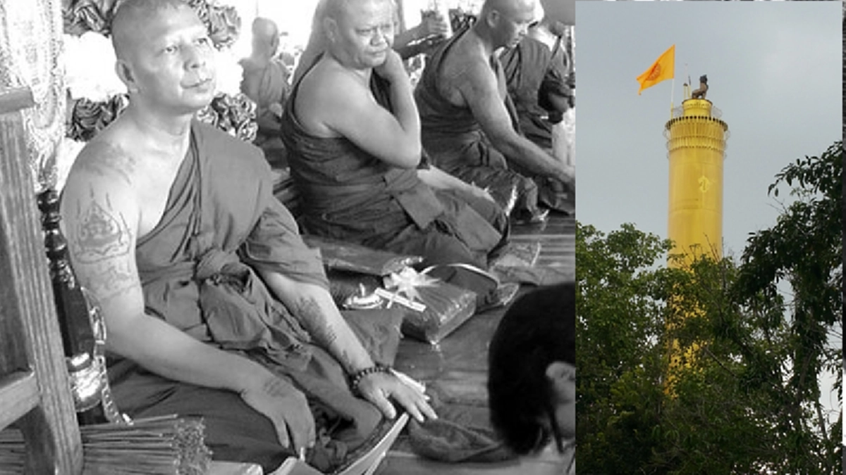 หนึ่งเดียวในไทย หอระฆังเสาอโศก สถาปัตยกรรมที่ยากจะหาชมได้ กุฏิเก่าแก่ของหลวงปู่หมุน สิ่งศักดิ์สิทธิ์คู่ วัดป่าหนองหล่ม 