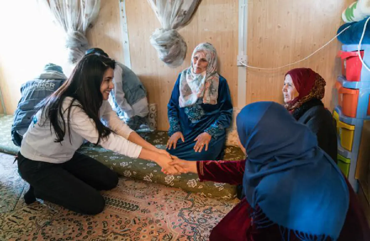 เธอคืนนางฟ้าตัวจริง!"ปู ไปรยา"ทูตสันถวไมตรี UNHCR คนเเรกของไทย เสร็จสิ้นภารกิจเยี่ยมผู้ลี้ภัย"ชาวซีเรีย" ณ ประเทศจอร์เเดน(ภาพชุดสุดประทับใจ)